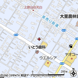 埼玉県深谷市上野台3331周辺の地図