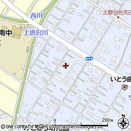 埼玉県深谷市上野台3416周辺の地図