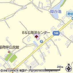 Ｂ＆Ｇ小川海洋センター周辺の地図