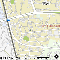 茨城県古河市古河593周辺の地図