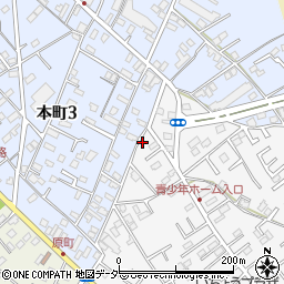 茨城県古河市幸町9-26周辺の地図