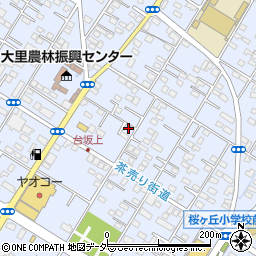 埼玉県深谷市上野台202周辺の地図