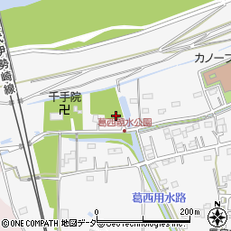 葛西親水公園トイレ周辺の地図