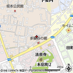 茨城県下妻市下妻乙892-5周辺の地図