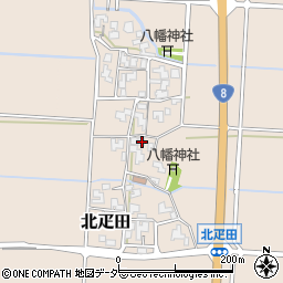 福井県あわら市北疋田18周辺の地図
