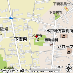 茨城県下妻市下妻乙119周辺の地図