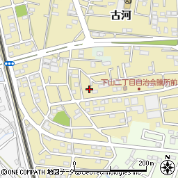 茨城県古河市古河544-75周辺の地図