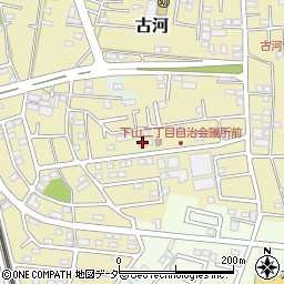 茨城県古河市古河544-81周辺の地図