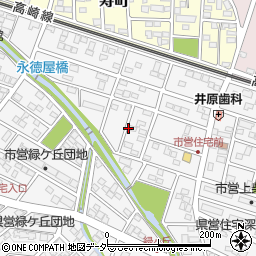 埼玉県深谷市緑ケ丘8周辺の地図