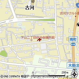 茨城県古河市古河544-64周辺の地図