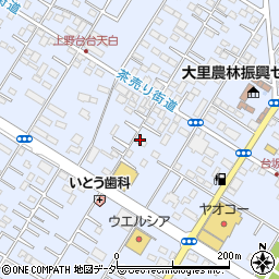埼玉県深谷市上野台3315周辺の地図