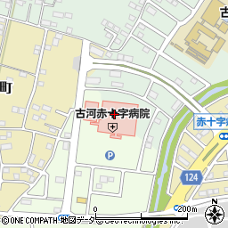 日本赤十字労働組合古河支部周辺の地図