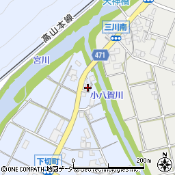 岐阜県高山市下切町1609周辺の地図