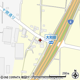 茨城県古河市大和田2157周辺の地図