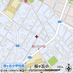 埼玉県深谷市上野台417周辺の地図