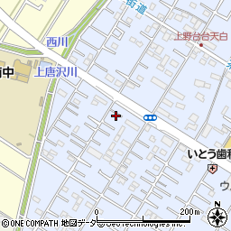 埼玉県深谷市上野台3412周辺の地図