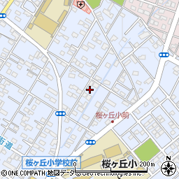 埼玉県深谷市上野台419周辺の地図