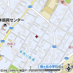 埼玉県深谷市上野台289周辺の地図