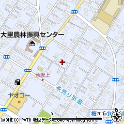 埼玉県深谷市上野台269周辺の地図