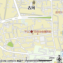 茨城県古河市古河544-16周辺の地図