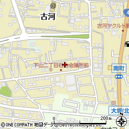 茨城県古河市古河544-98周辺の地図