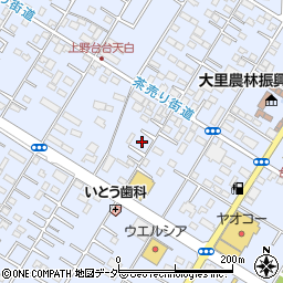 埼玉県深谷市上野台3329周辺の地図