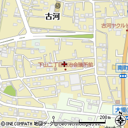 茨城県古河市古河544-145周辺の地図