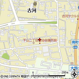 茨城県古河市古河544-146周辺の地図