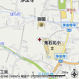 群馬県藤岡市浄法寺1162周辺の地図