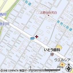 埼玉県深谷市上野台3388周辺の地図