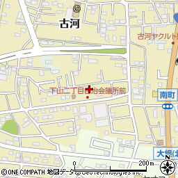 茨城県古河市古河544-147周辺の地図
