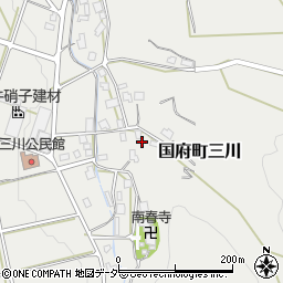 岐阜県高山市国府町三川1591周辺の地図