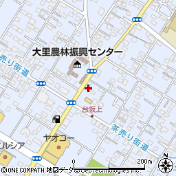 埼玉県深谷市上野台252周辺の地図