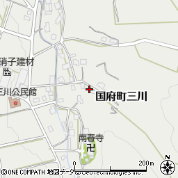 岐阜県高山市国府町三川1591-1周辺の地図