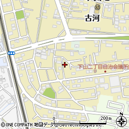茨城県古河市古河544-105周辺の地図
