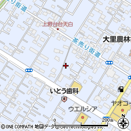 埼玉県深谷市上野台3328周辺の地図