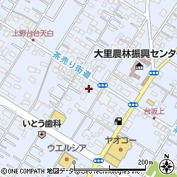 埼玉県深谷市上野台3319周辺の地図