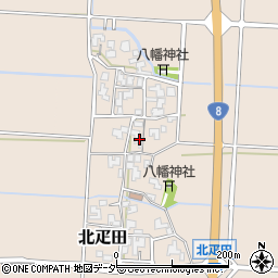福井県あわら市北疋田18-6周辺の地図
