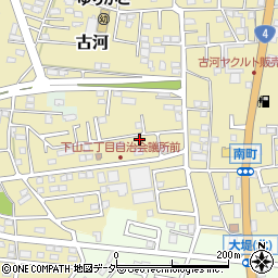 茨城県古河市古河544-92周辺の地図