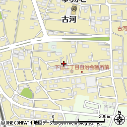 茨城県古河市古河544-90周辺の地図