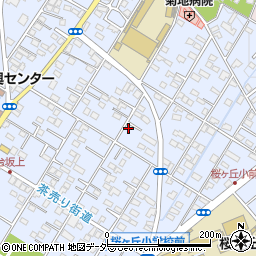 埼玉県深谷市上野台313周辺の地図