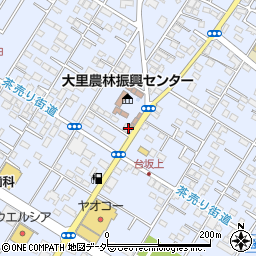 埼玉県深谷市上野台246周辺の地図