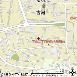 茨城県古河市古河544-157周辺の地図
