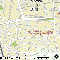 茨城県古河市古河544-84周辺の地図