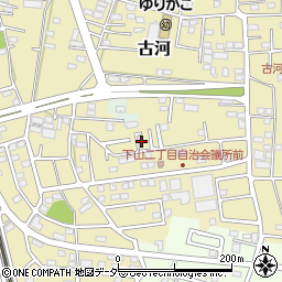 茨城県古河市古河544-89周辺の地図