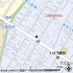埼玉県深谷市上野台3407周辺の地図