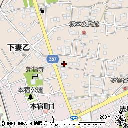 茨城県下妻市下妻乙878周辺の地図