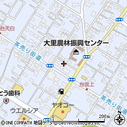 埼玉県深谷市上野台247周辺の地図