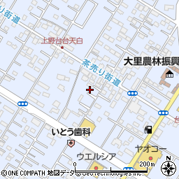 埼玉県深谷市上野台3326周辺の地図