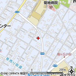 埼玉県深谷市上野台317周辺の地図